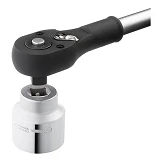 Рукоятка с трещоточной головкой Intertool ET-7005 Профи с храповым механизмом 3/4" 200мм