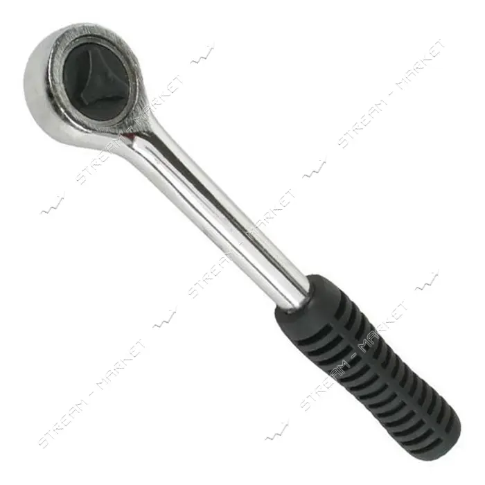 Рукоятка с трещоточной головкой Intertool HT-2102 с храповым механизмом 3/8''                       