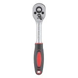 Рукоятка с трещоточной головкой Intertool HT-2104 с храповым механизмом 1/4'' Cr-v 24 зуба