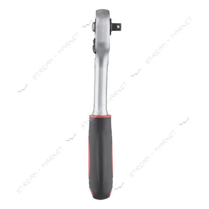 Рукоятка с трещоточной головкой Intertool HT-2104 с храповым механизмом 1/4'' Cr-v 24 зуба