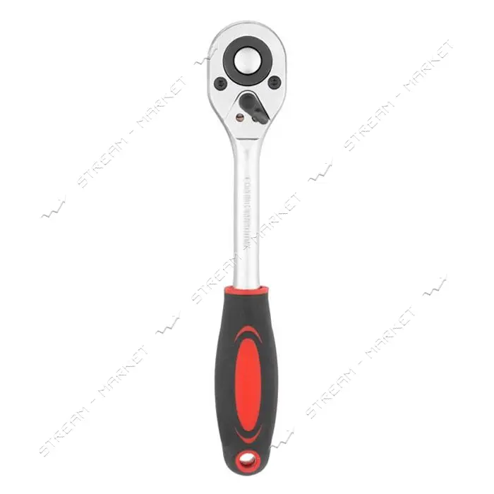 Рукоятка с трещоточной головкой Intertool HT-2106 с храповым механизмом 1/2'' Cr-v