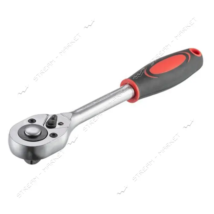 Рукоятка с трещоточной головкой Intertool HT-2106 с храповым механизмом 1/2'' Cr-v