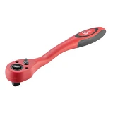 Рукоятка с трещоточной головкой Intertool HT-2109 с храповым механизмом на 72 зуба 1/2'' изогнутая  