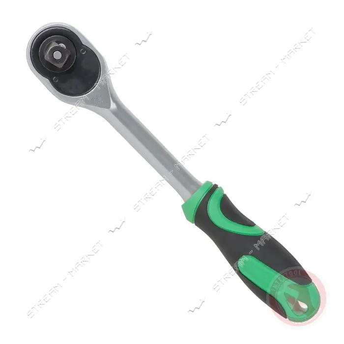 Рукоятка с трещоточной головкой Intertool HT-2126 1/2" 72 зуба Cr-V