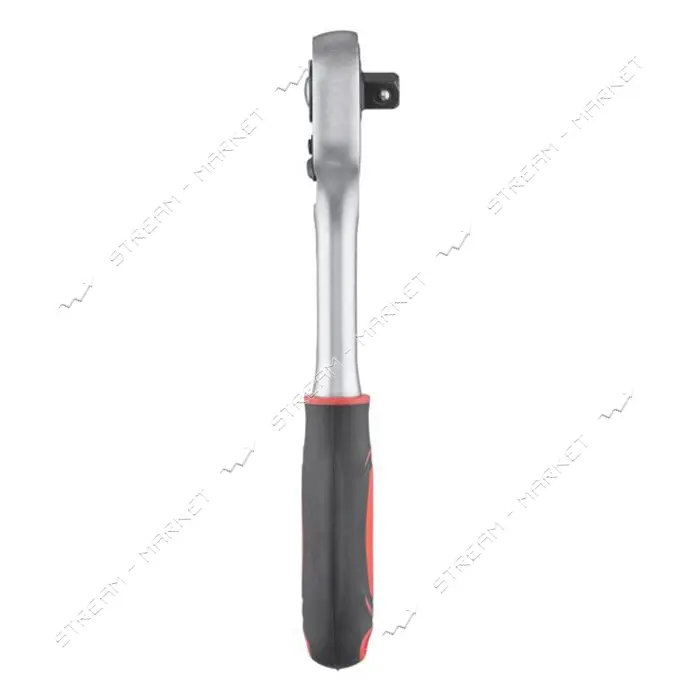 Рукоятка с трещоточной головкой Intertool HT-2105 с храповым механизмом 3/8'' Cr-v 24 зуба          