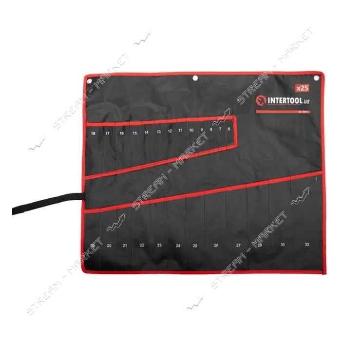 Чехол для гаечных ключей Intertool BX-9011 25 карманов                                              