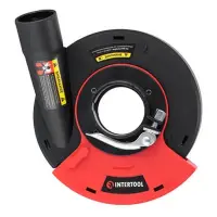 Кожух Intertool ST-0004 с пылеотводом под УШМ 125мм для шлифовки                                    