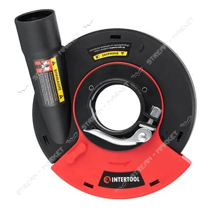 Кожух Intertool ST-0004 с пылеотводом под УШМ 125мм для шлифовки