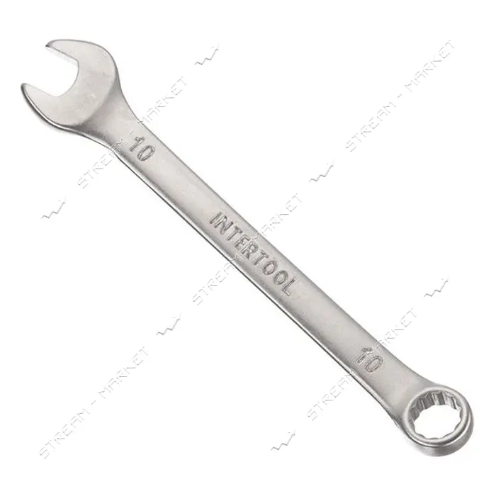 Ключ комбинированный Intertool HT-1210 10мм Cr-V