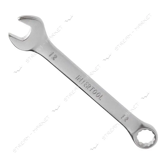 Ключ комбинированный Intertool HT-1212 12мм Cr-V