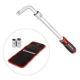 Ключ баллонный Intertool HT-1601 телескопический 1/2" 17/19 21/23мм Cr-V чехол STORM