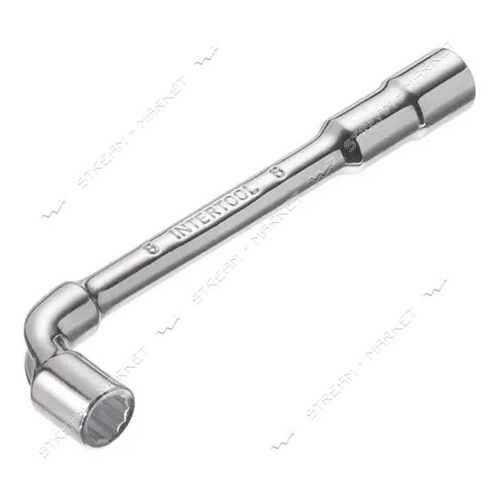 Ключ торцевой Intertool HT-1608 L-образный с отверстием 8мм