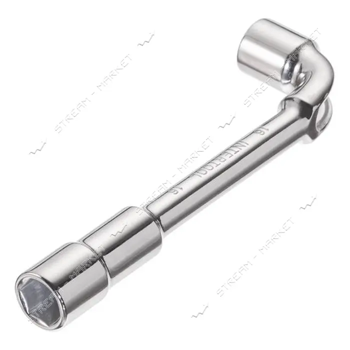 Ключ торцевой Intertool HT-1616 с отверстием L-образный 16мм                                        