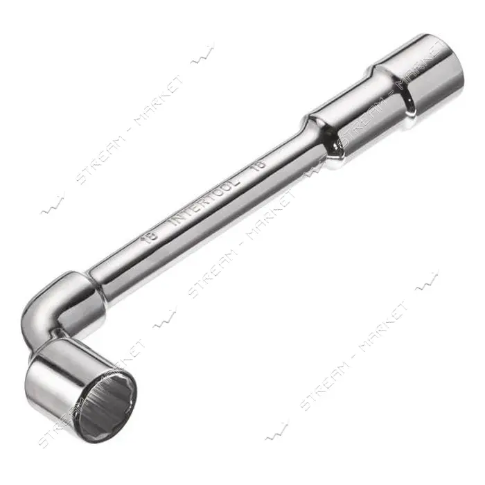 Ключ торцевой Intertool HT-1618 с отверстием L-образный 18мм                                        