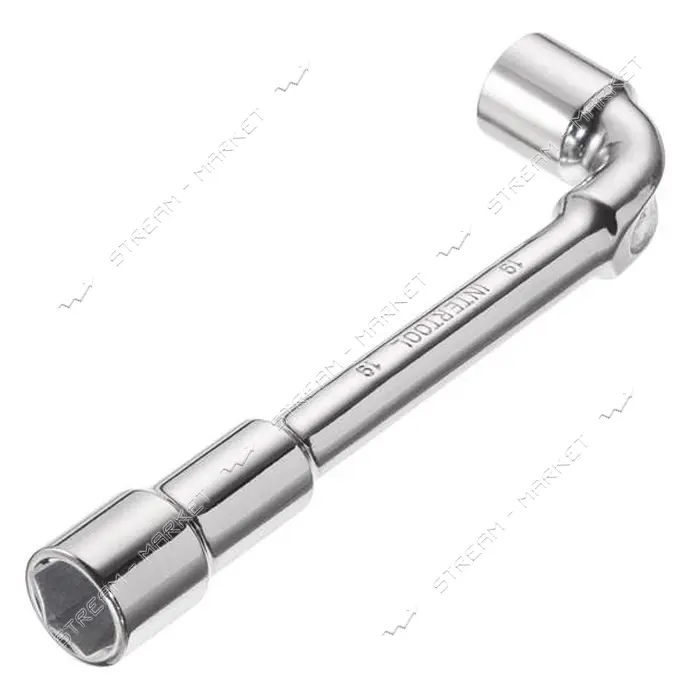 Ключ торцевой Intertool HT-1619  L-образный с отверстием 19мм                                       