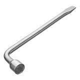 Ключ балонный Intertool XT-4222 L-образный 22х350мм                                                 