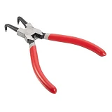 Щипцы для снятия и установки стопорных колец Intertool HT-7006 150мм изогнутые на сжиме
