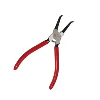 Щипцы для снятия стопорных колец Intertool HT-7012 изогнутые на сжиме 180мм