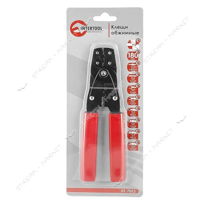 Клещи обжимные Intertool HT-7053 0.085.0мм