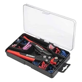 Съемник изоляции автоматический Intertool HT-7024 200мм с набором обжимных клемм Storm