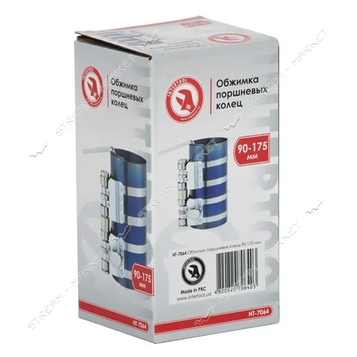 Обжимка поршневых колец Intertool HT-7064 90-175мм высота 150мм