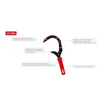 Съемник масляного фильтра серп Intertool HT-7205                                                    