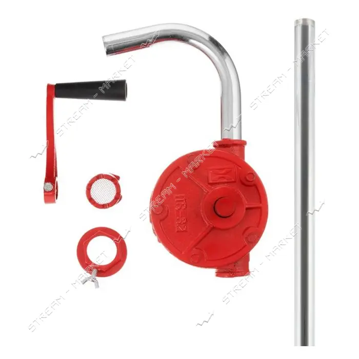Насос для масла ручной роторный Intertool HT-0067 26л/мин                                           