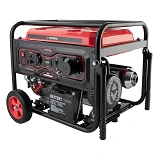 Генератор бензиновый/газовый Intertool DT-1158 STORM 5/5.5кВт 220В 25л  электро плюс ручной         