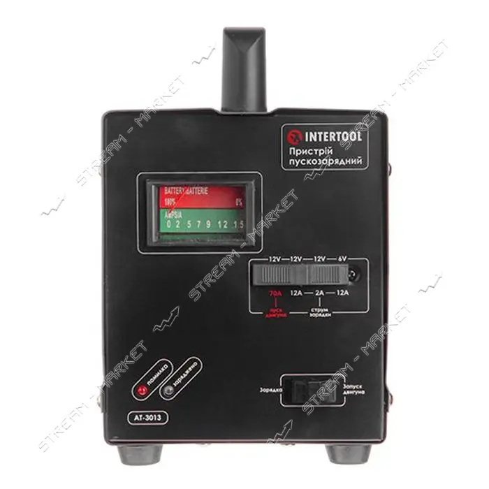 Пускозарядное устройство Intertool AT-3013 6В-12В 220B 70А