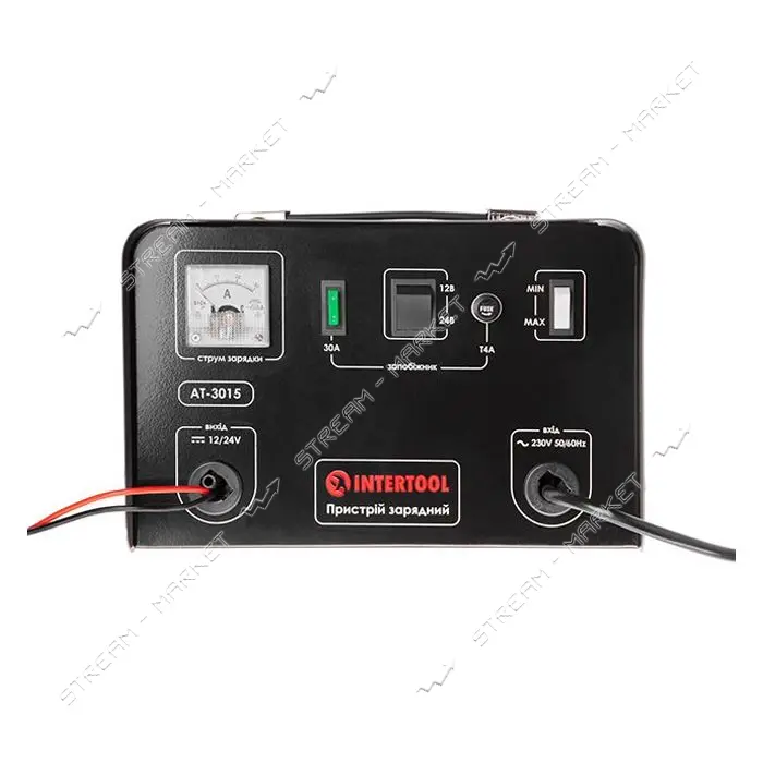 Зарядное устройство Intertool AT-3015 12-24В 600Вт 230В 14/20А