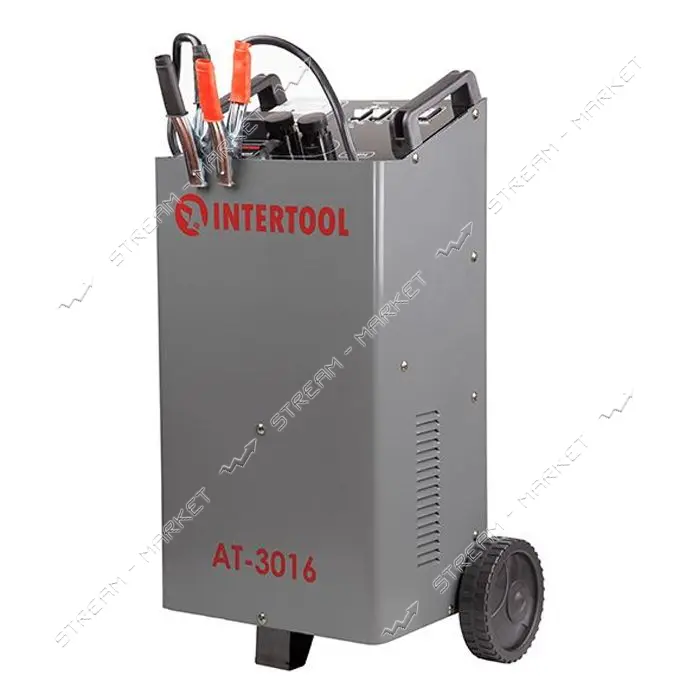 Пускозарядное устройство Intertool AT-3016 12В-24В 230В 300А 50/60Гц 1.2кВт