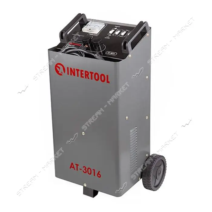 Пускозарядное устройство Intertool AT-3016 12В-24В 230В 300А 50/60Гц 1.2кВт