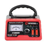 Зарядное Intertool AT-3020 6/12В регулировка силы тока 0-10А 230В                                   