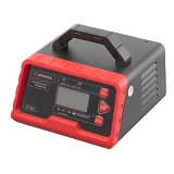 Устройство зарядное для аккумуляторов Intertool AT-3025 12 В-2/6/10 А 24 В-2/6 А 2.2-200 Ач LCD-д   