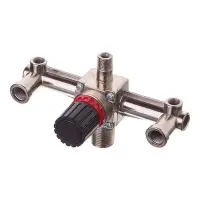 Контрольно-распределительный блок компрессора Intertool PT-9091 с регулятором давления              
