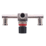 Контрольно-распределительный блок компрессора Intertool PT-9091 с регулятором давления