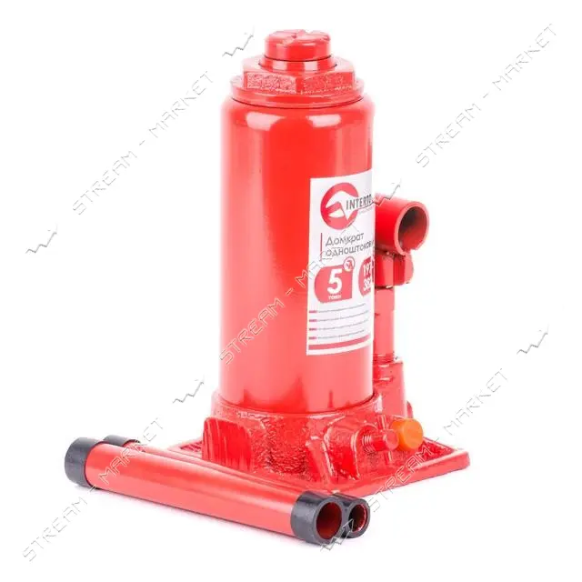 Домкрат столбик Intertool GT0023 одноштоковый 5т                                                    