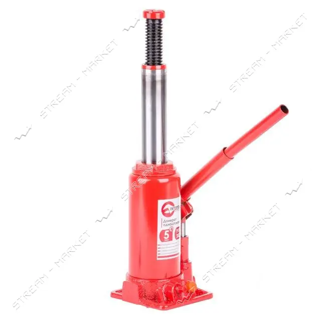 Домкрат столбик Intertool GT0023 одноштоковый 5т                                                    