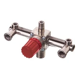 Контрольно-распределительный блок компрессора Intertool PT-9092 с регулятором давления