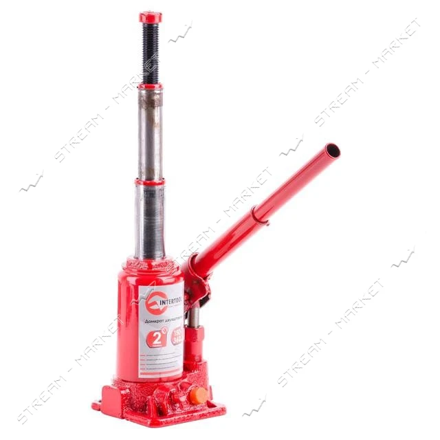 Домкрат столбик Intertool GT0031 2-х штоковый 2т