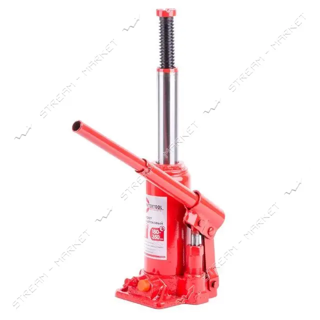 Домкрат столбик Intertool GT0052 одноштоковый 3т в чемодане