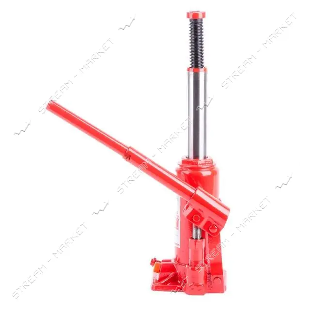 Домкрат столбик Intertool GT0052 одноштоковый 3т в чемодане