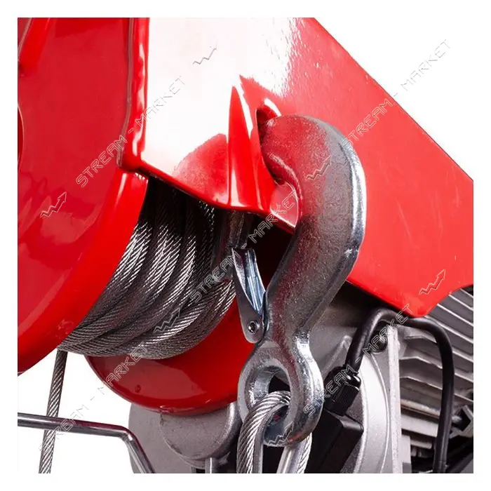Лебедка электрическая Intertool GT1483 220/230В 1600Вт 500/999кг трос 5.6мм 12м