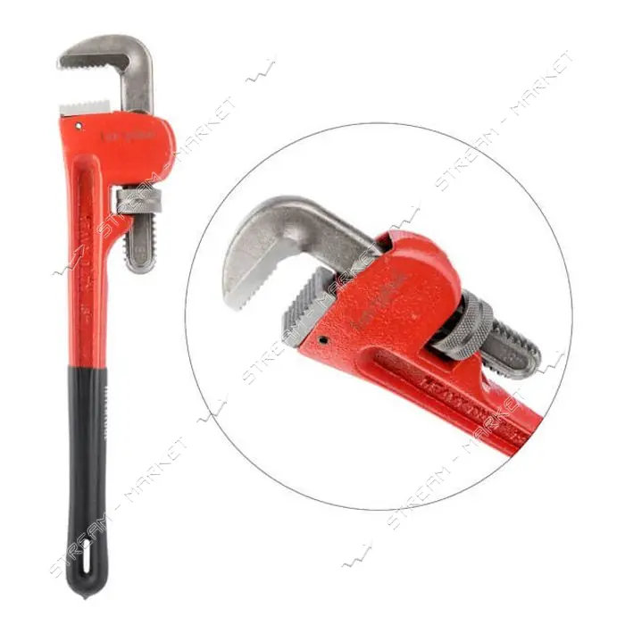 Ключ трубный Intertool Stillson HT-0184 450мм                                                       