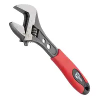 Ключ разводной Intertool HT-0195 150мм двухкомпонентная рукоятка                                    