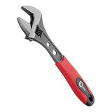 Ключ разводной Intertool HT-0197 250мм двухкомпонентная рукоятка
