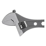 Ключ разводной Intertool HT-0197 250мм двухкомпонентная рукоятка