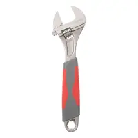 Ключ розвідний Intertool  XT-0025 з прогумованою ручкою 250мм                                       