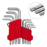 Набор Г-образных ключей Intertool HT-0607 TORX Т10-Т50 Cr-V Small 9шт