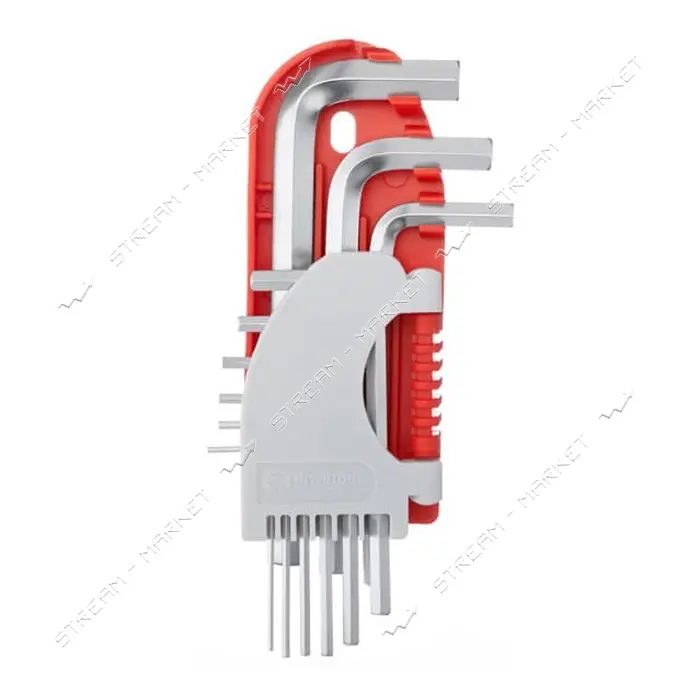 Набор Г-образных шестигранных ключей Intertool HT-1801 Small 9шт 1.5-10мм